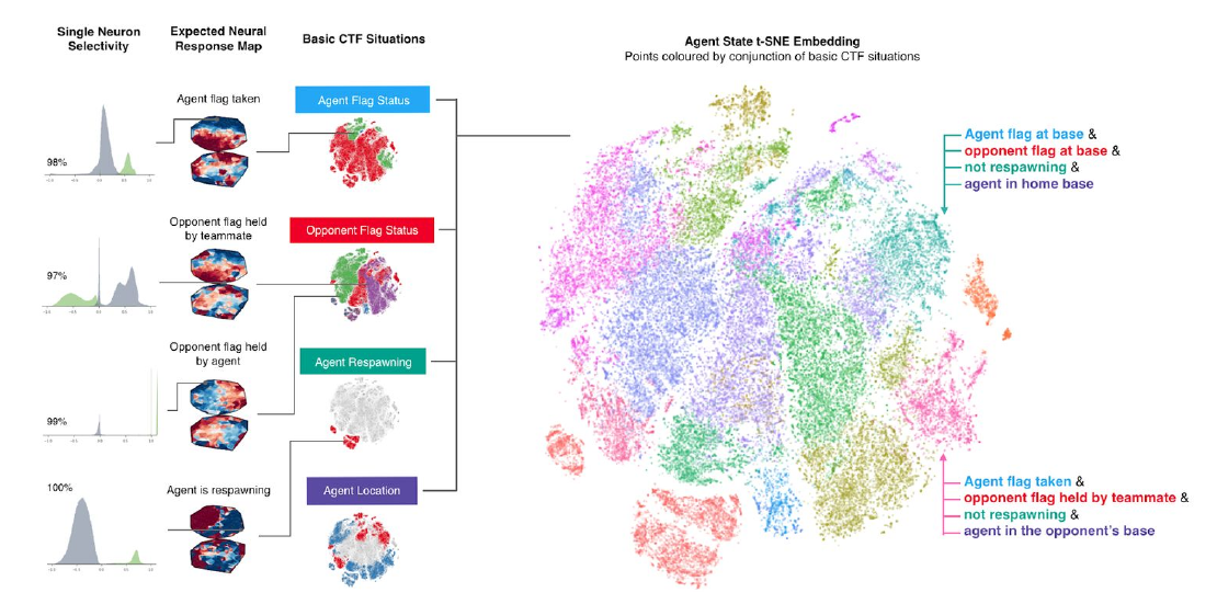 Visualization of the state of NN and CTF situations